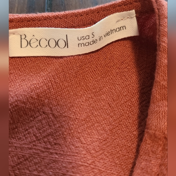 Burnt Orange Romper - Picture 4 of 4